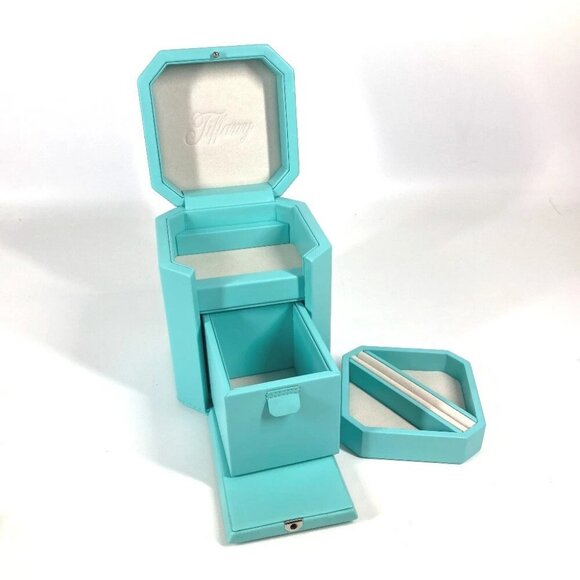 TIFFANY&Co. 73476933 TIFFANY&Co. Facet Jewelry Box (Tall) Accessory case box - Picture 10 of 16